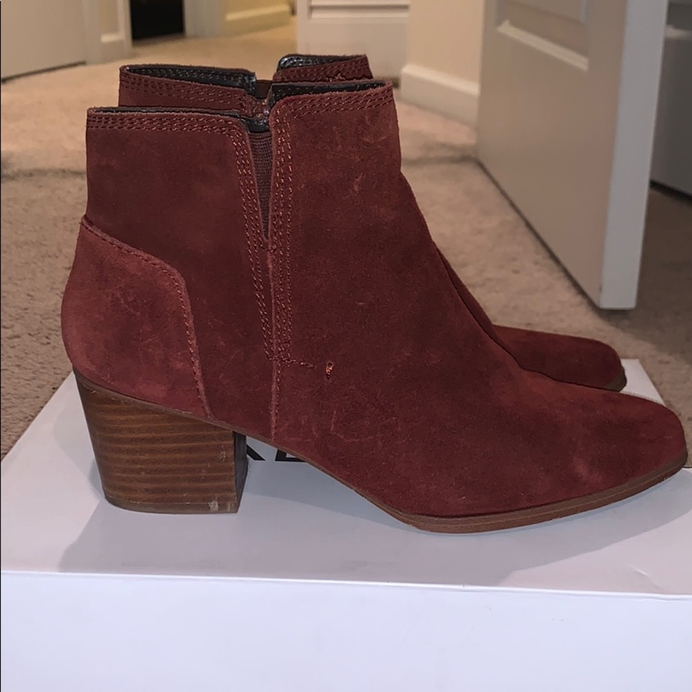 Suede Booties